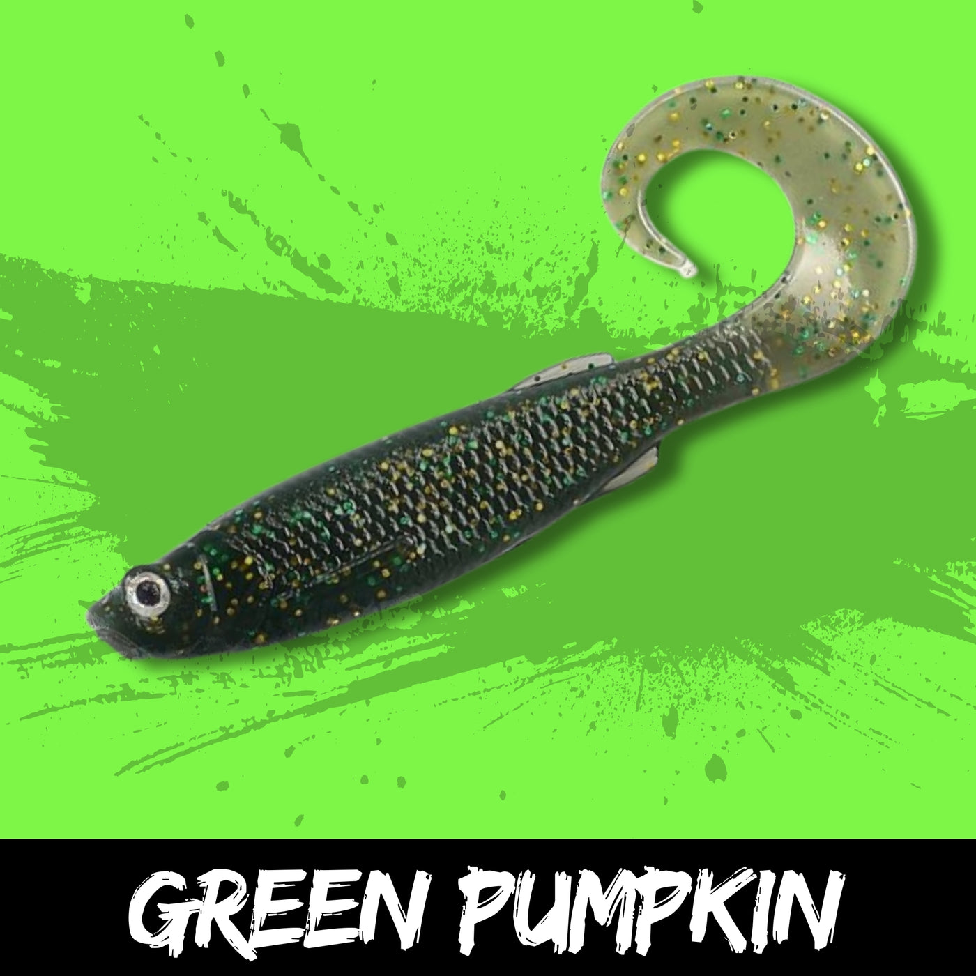 bass fishing minnow lure Curly Tail - Bass Fishing Minnow